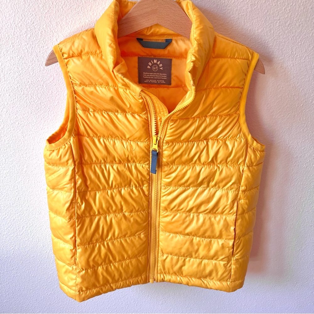 Primary Kids’ Lightweight Puffer Vest - size 6/7